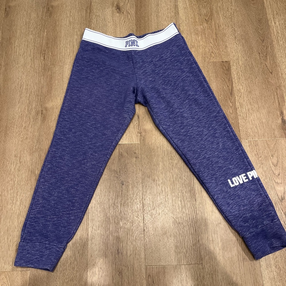 Victoria’s Secret PINK Purple Jogger Sweatpants : Size L